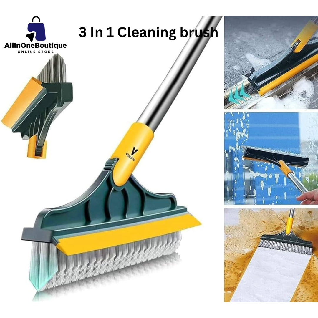 3 in 1 Cleaning Brush with wiper