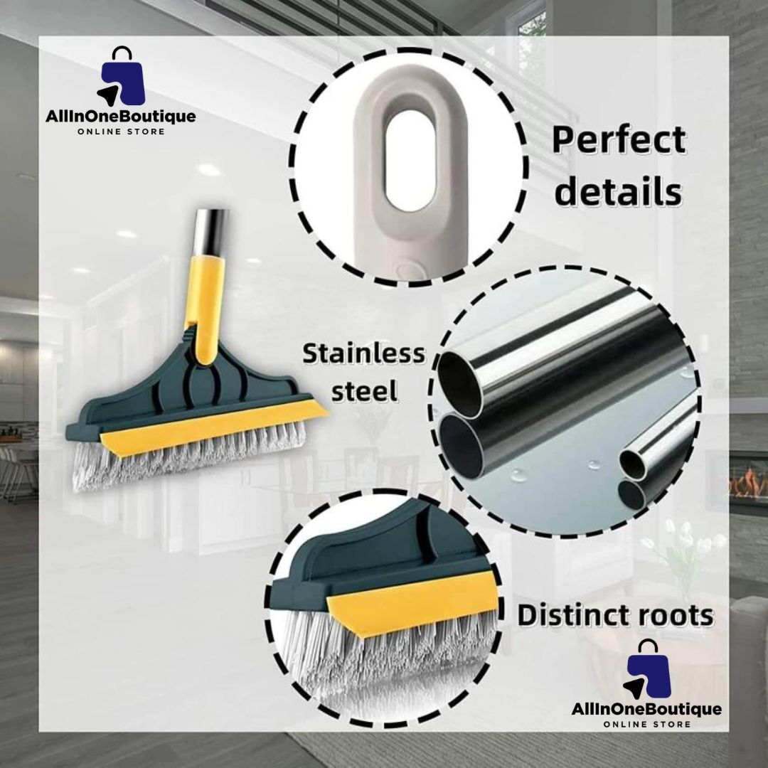 3 in 1 Cleaning Brush with wiper