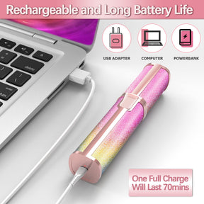 A Portable 2 In 1 Flawless Eyebrow Remover Pain less Hair Remover epilator for women Face, Lips, Nose Hair Trimmer for Men & Women