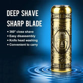 USB Rechargeable Razor HW-T8 Shaver Mini Electric Vintage Shaver Razor Men and Women,