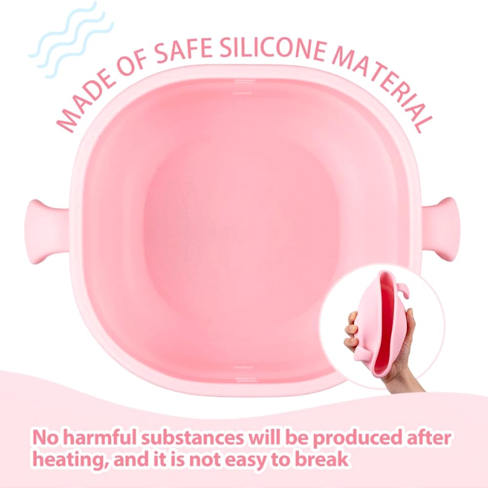 Professional Portable Silicone Wax Warmer Wax Beans Warmer Hair Removal Machine Foldable Wax Heater Sterilizer Wax Melting Pot