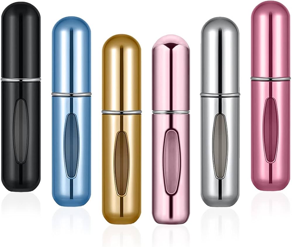 Portable Perfume Travel Refillable Bottle, Pocket Purse Perfume