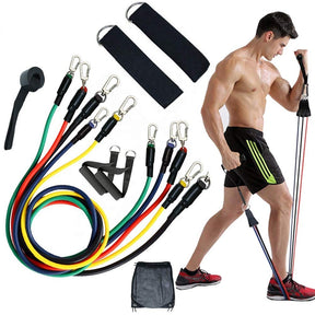 Power Resistance Bands for Workout for Women & Men (11pcs), Exercise Bands for Home and Gym Workouts.