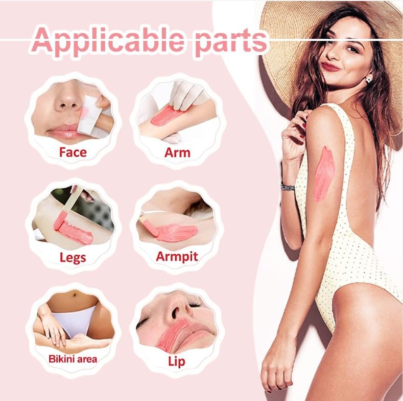 Professional Portable Silicone Wax Warmer Wax Beans Warmer Hair Removal Machine Foldable Wax Heater Sterilizer Wax Melting Pot