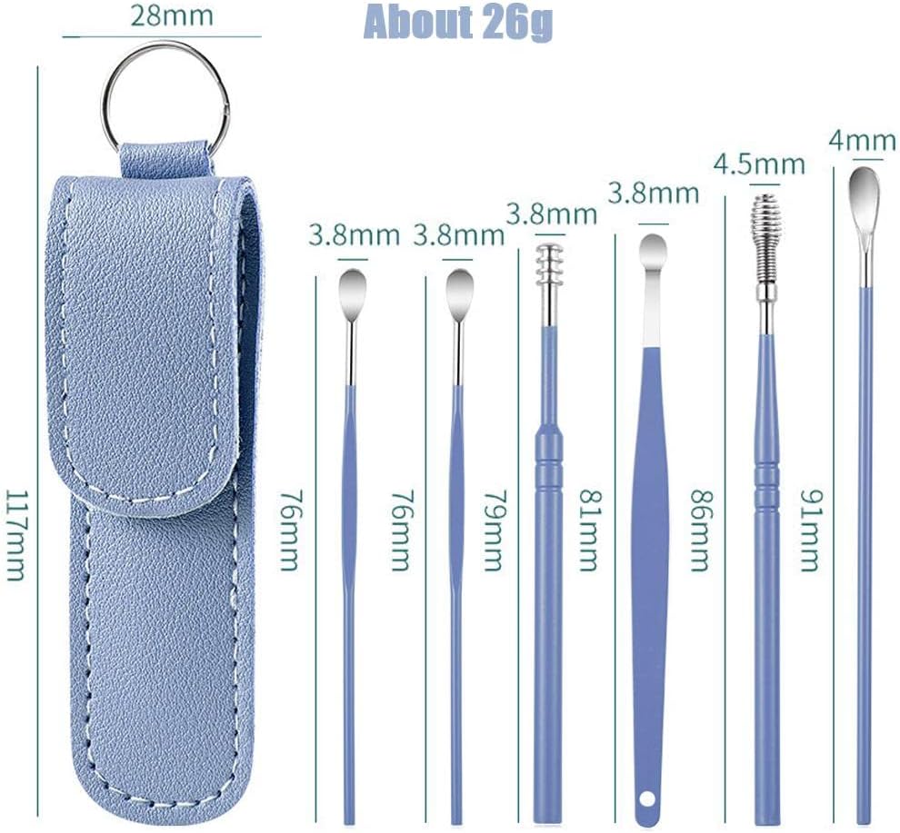 6 pcs Ear Wax Removal Kit-Stainless Steel Tool 305 Ratings6 Answered Questions