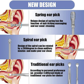 6 pcs Ear Wax Removal Kit-Stainless Steel Tool 305 Ratings6 Answered Questions