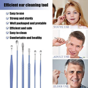 6 pcs Ear Wax Removal Kit-Stainless Steel Tool 305 Ratings6 Answered Questions
