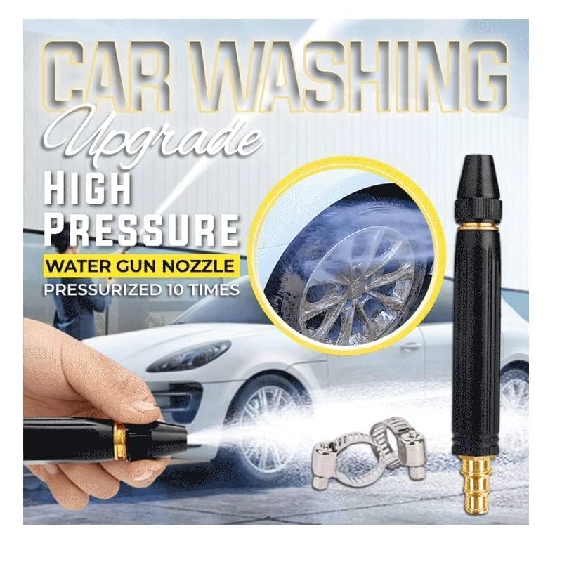 High Pressure Water Nozzle with 3 Attachment