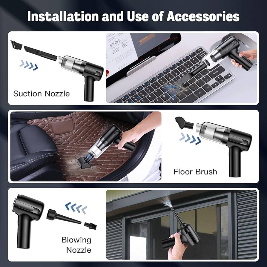 Best Vacuum Cleaner for windows, Cars and household items. Wireless and portable