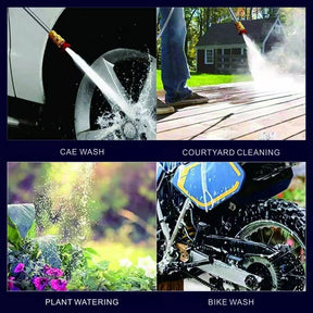 MRD Portable Powerful High Pressure 48v Lithium Cordless Wireless Car Wash Water Jet Foam Gun Car Washer 1 Batteries 1charger