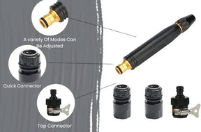 High Pressure Water Nozzle with 3 Attachment