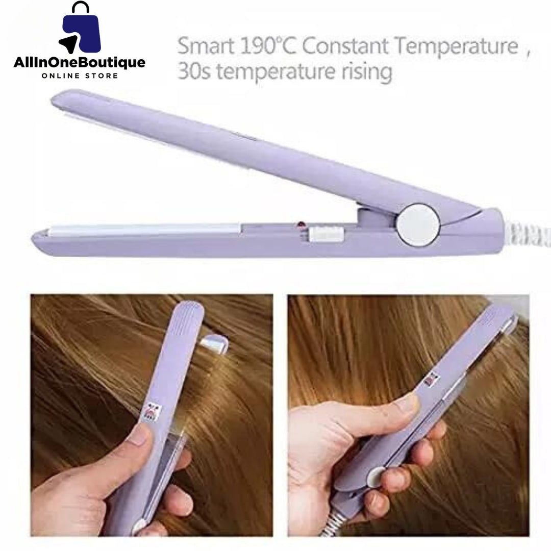 Mini Professional Hair Straighteners Flat Iron Specially Designed for Teen (Multi color)