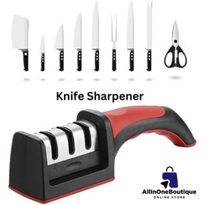Adjustable 4 in 1 Manual Knives and Scissor Sharpener