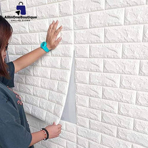 3D Brick Wallpaper - Self Adhesive PE Foam Brick Design,3D Wall Stickers
