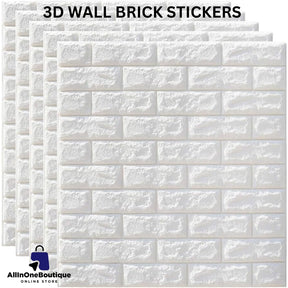 3D Brick Wallpaper - Self Adhesive PE Foam Brick Design,3D Wall Stickers