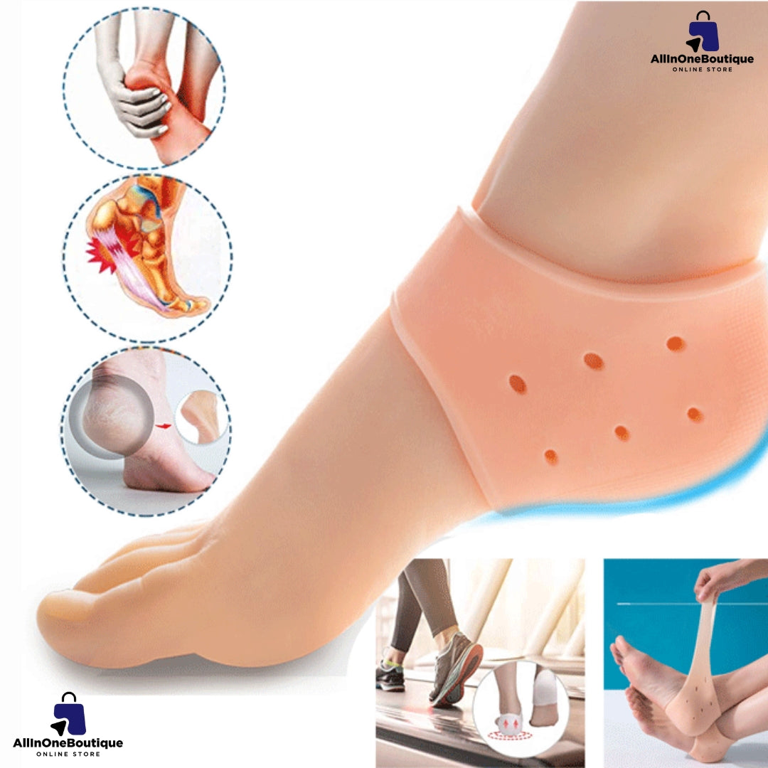 Silicone Half Heel Protector For Men & Women (Half Heel)