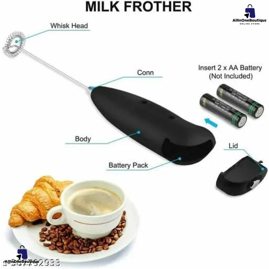 Durable Drink Mixer Handheld Coffee Blender, Electric Milk Further.