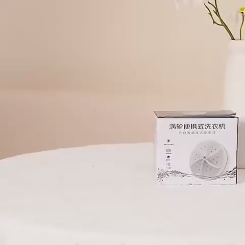Mini Portable Turbine Washing Machine