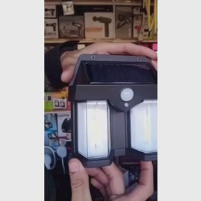 New Solar Sensor Light, , Wireless Dusk to Dawn Porch Lights Fixture, Waterproof Exterior Lighting