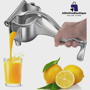 Aluminum Manual Juicer Heavy Duty Fruit Juicer (Aluminum)